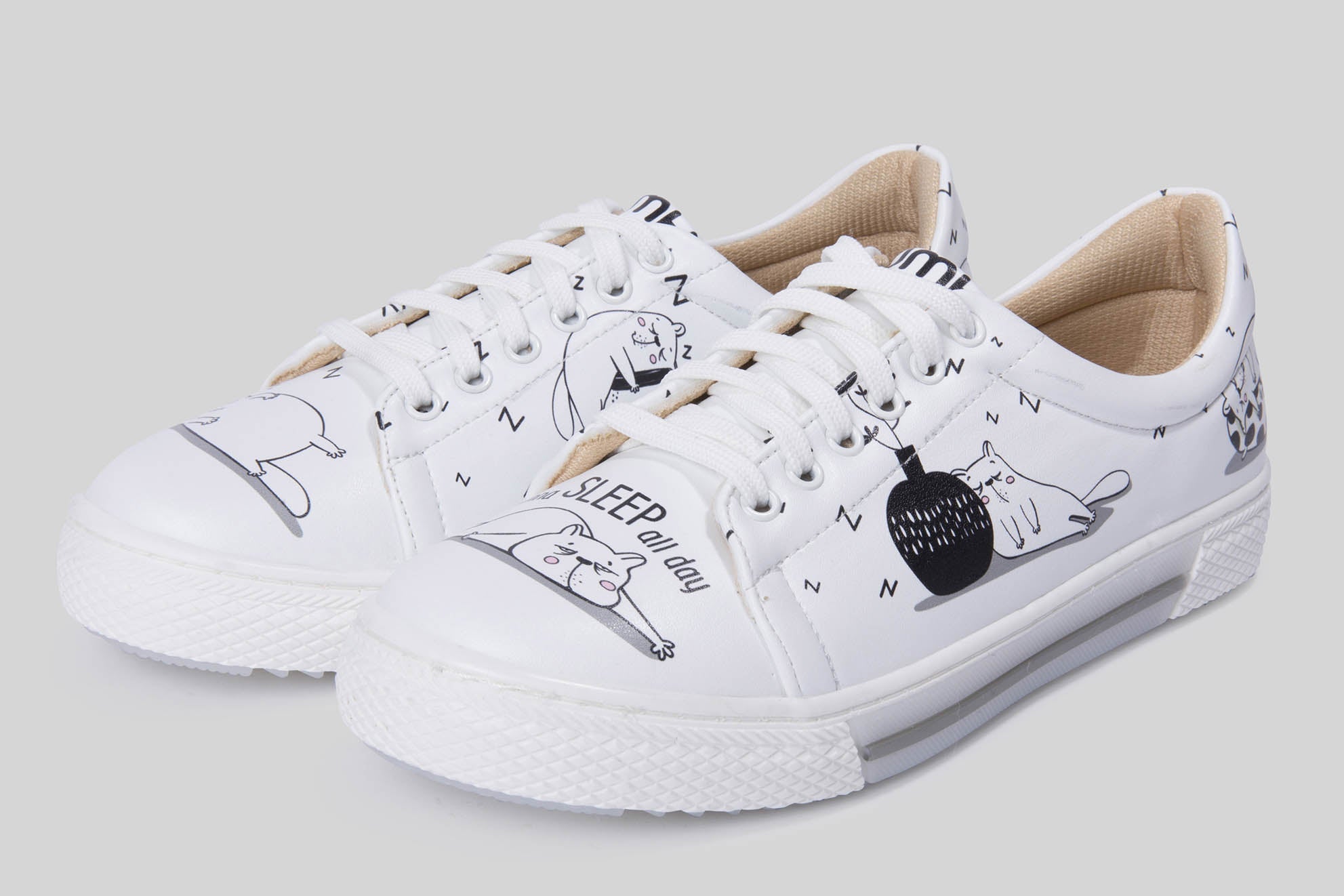 Sleepy Cat Sneakers BY Mumka - Sneakers available at DOYUF