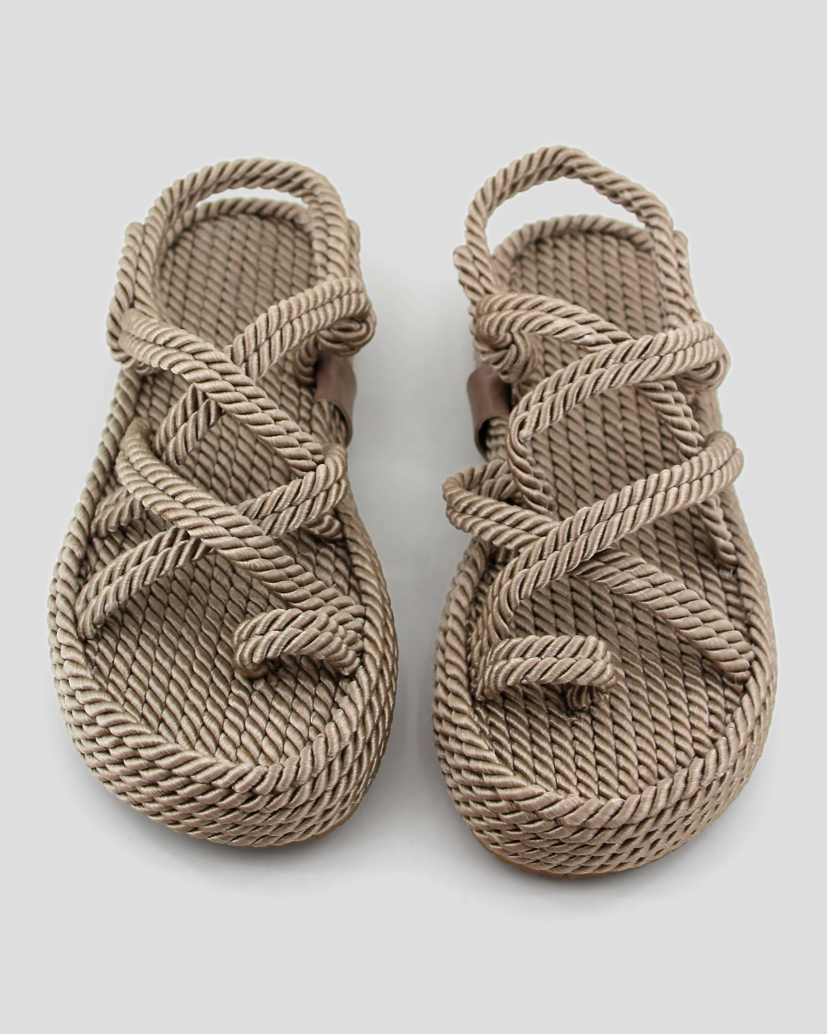 Rope Sandals Nomads Finger - Sand BY Mumka - Sandals available at DOYUF